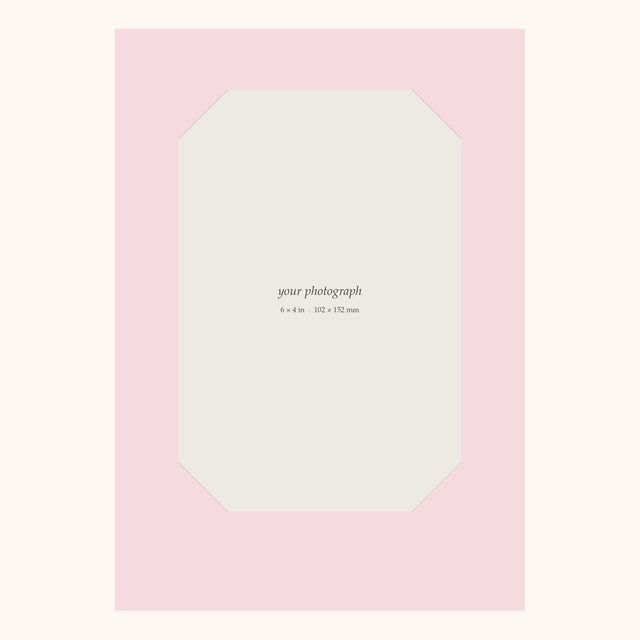 Kiraben plain Blush Pink photo frame