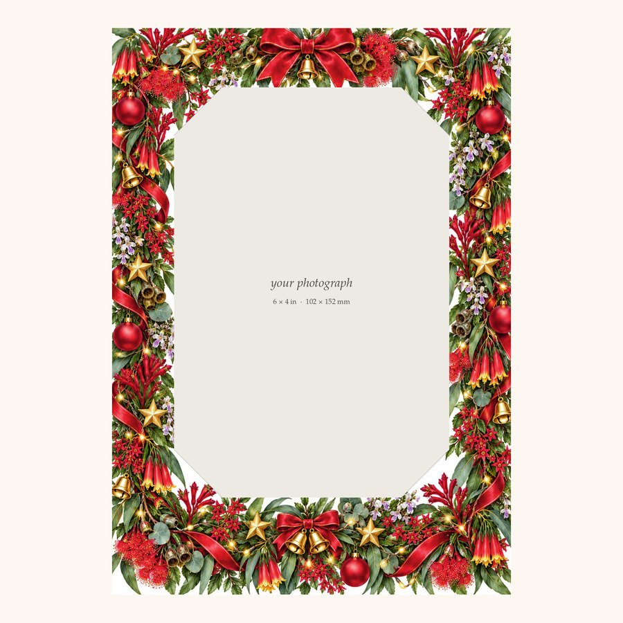 Kiraben Australian Christmas photo frame