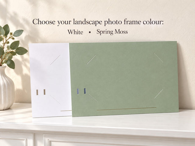 Photo Frame with Ribbon - Landscape
