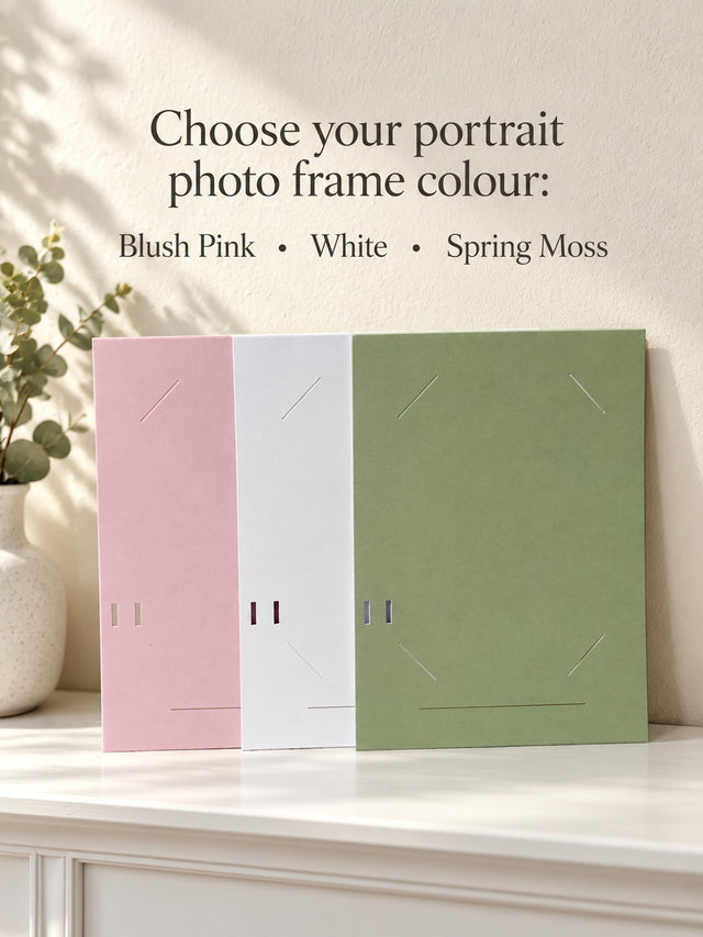 Photo Frame with Ribbon - Portrait