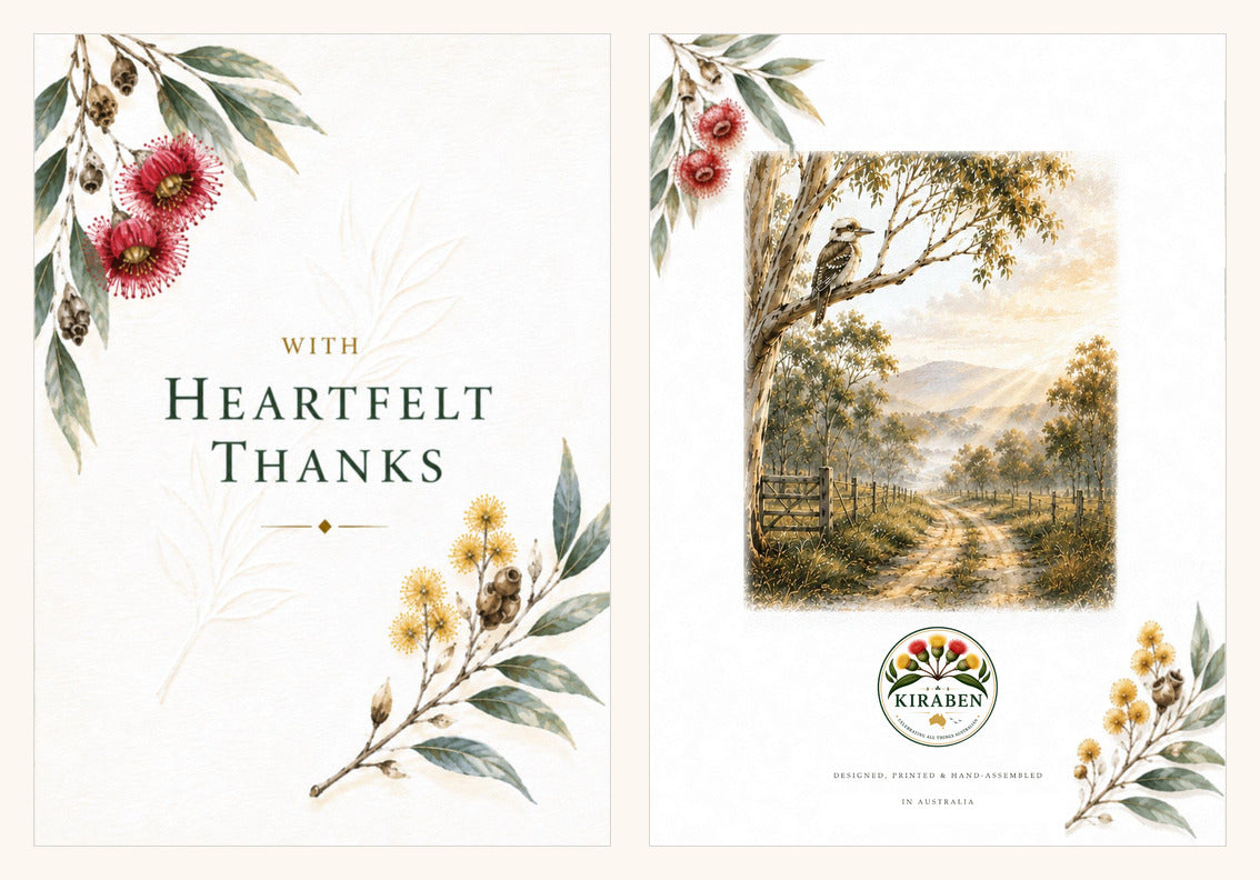 Heartfelt Thanks - Illustrated Back — Card Pack